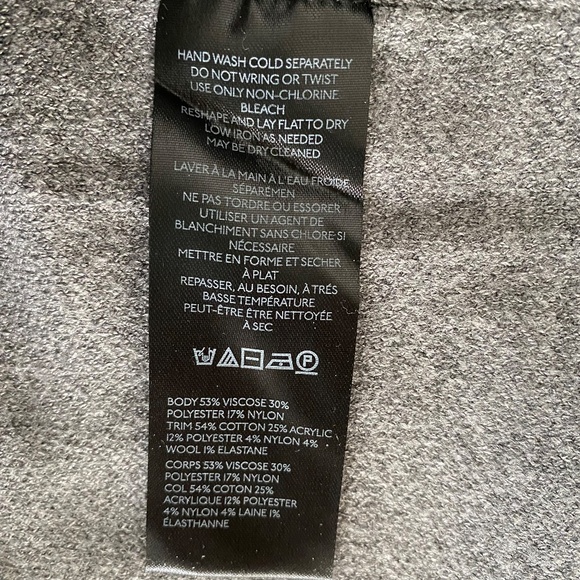 Anthropologie Maeve The Logan Sweater in Dark Gray - Size S - Picture 8 of 8